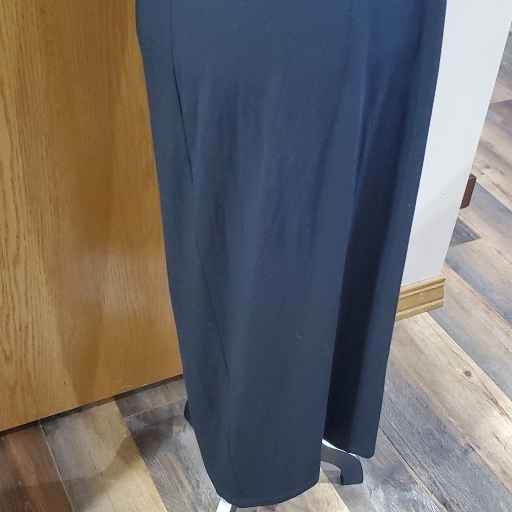Eileen fisher stretch tank top maxi dress black - Picture 3 of 6